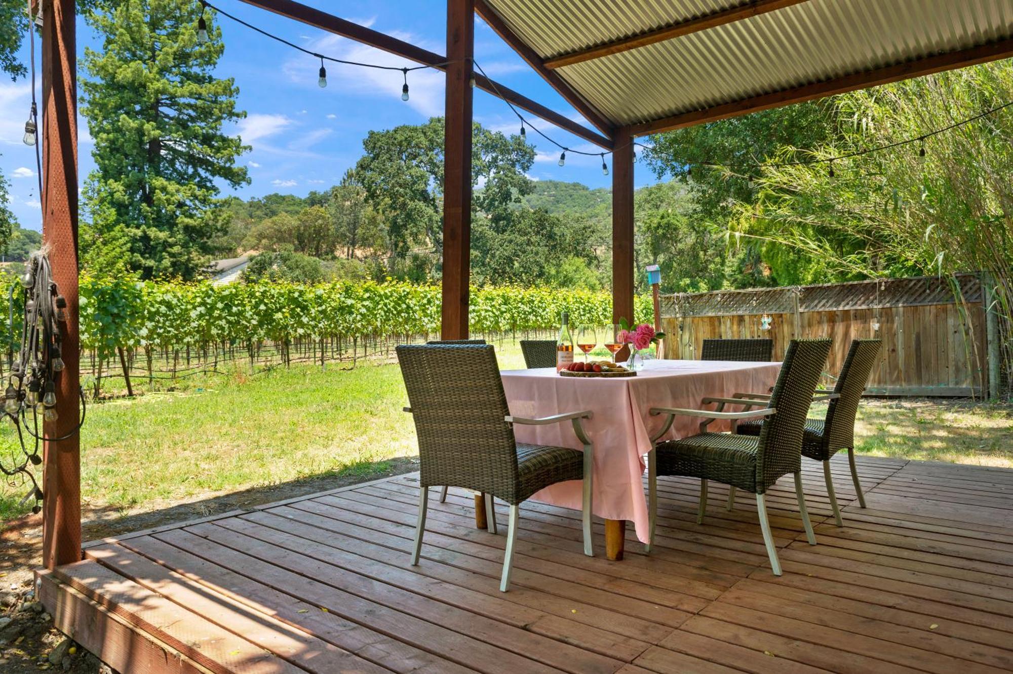 The Gables Wine Country Inn サンタローザ エクステリア 写真